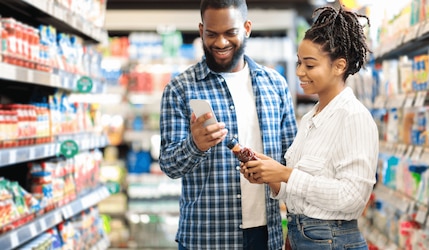 kaufDA App zum Preisvergleich von Lebensmitteln in Supermarkt,beim Discounter und Co.